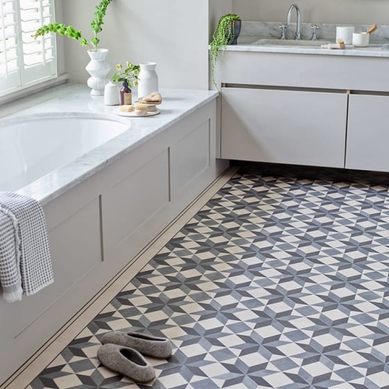 Bathroom Flooring | LVT ideas for your Bathroom Floor | Amtico
